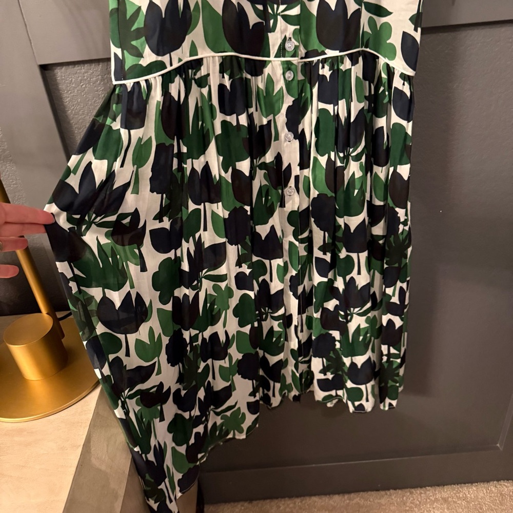 CRISTINA A BEAUTIFUL LIFE • MAI-44 floral long sleeve maxi dress - Small - Picture 9 of 14